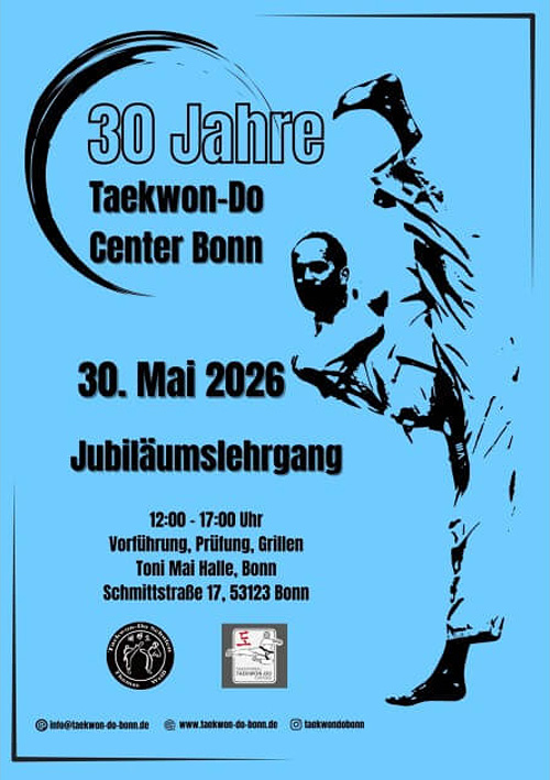 Jubiläum des Taekwon-Do Centers Bonn