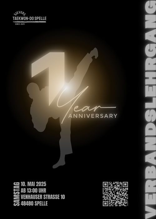 Jubiläum & Verbandslehrgang<br />1 Jahr Traditionelles Taekwon-Do Spelle